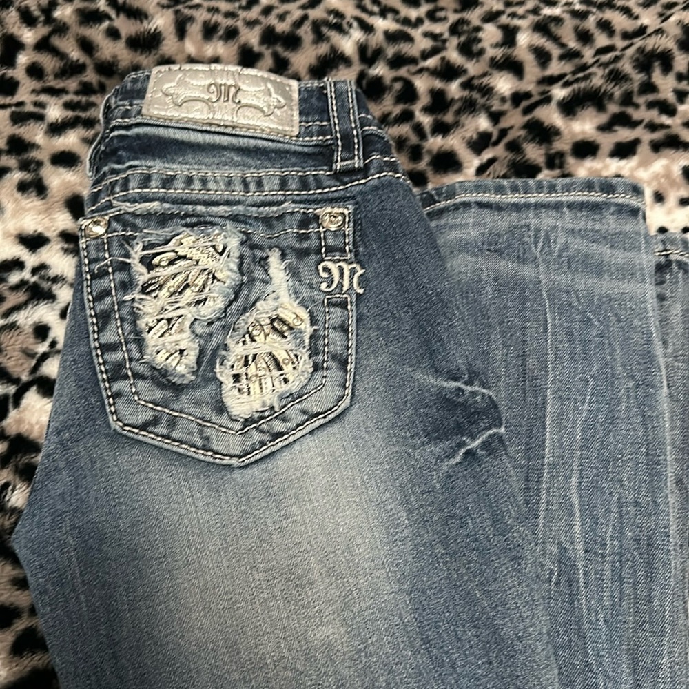 Miss me straight leg jeans size 24r